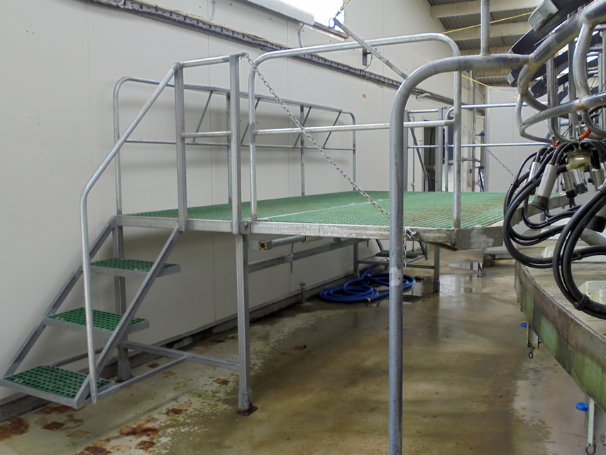 Fold Down Vet Platform